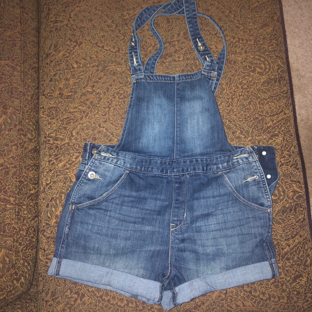 Denim overalls